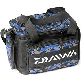Resim Daiwa Baskılı Helper Bag Balıkçı Çantası - Blue Camo 