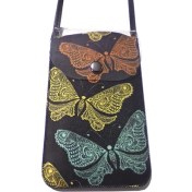 Resim Cemmys Kadın Çapraz Desenli Omuz Askılı Telefon Çantası Kılıfı 