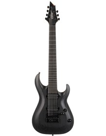 Resim Cort Kx707 Evertune Opbkw Elektro Gitar Open Pore Black Çantalı 