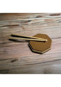 Resim Bateri Davul Ritim Çalışma Pedi 8'' Kahverengi 