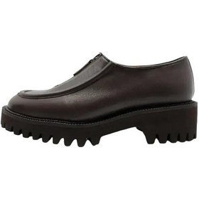 Resim Poletto Hakiki Deri Kahve Loafer Düz 780 14-1013 Kahverengi 