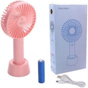 Resim PEMBECİN Şarjlı Minitaşınabilir El Ve Masa Üstü 3 Kademeli Vantilatör Fan I Soğutucu Vantilatör Fan- 