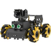 Resim Hiwonder TurboPi Mecanum Tekerli Robot Araba Kiti Açık Kaynak - RPi 4B Dahil Değil 