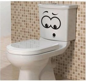 Resim TSC Wc Klozet için Hey Sticker Yapıştırma Model1 