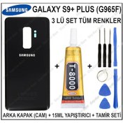 Resim Samsung Galaxy S9+ Plus G965F Arka Cam Kapak Batarya Pil Kapağı 