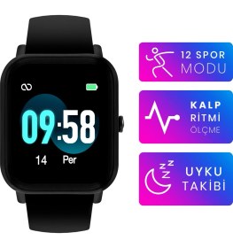 Resim Reeder S2 Max Siyah Akıllı Saat 