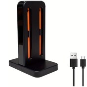 Resim Motion003 Nintendo Switch 2 Sol Sag Kontrol Uyumlu Siyah J Cons Sarj Istasyonu Led Ve Sarj Kablosu Siyah 