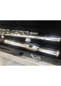Resim Köhner S-215 Gümüş Yan Flüt Seti-Kutulu Ful Set 