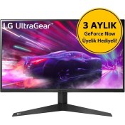 Resim LG Ultragear 24GQ50F-B 23.8 İnç Oyun Monitörü 10 Watt Güç ve GeForce Now Üyeliği 