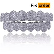 Resim RICH FULL DIAMOND GRILLZ(High Quality•Special Order) 