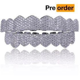 Resim RICH FULL DIAMOND GRILLZ(High Quality•Special Order) 