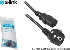 Resim SL-P151 0.5Mt 3x0,5mm Power Kablo S-Link