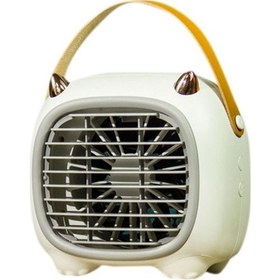 Resim Soğutma Klima Masaüstü Usb Mini Yurt Sessiz Fan Beyaz 3692 Beyaz 