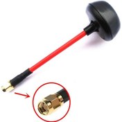 Resim 5.8ghz Sma Erkek Anten Esnek Dairesel Polarize Omni Mantar Anten Rc Fpv Drone Multicopter Quadcopter 