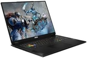 Resim MSI Stealth 18 HX AI Ultra 9 275HX 48GB 256GB SSD RTX5070TI/12GB 140W 18'' WQXGA W11P Gaming Laptop 