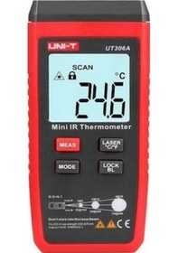 Resim Unı-t Ut-306a Mini İnfrared Lazerli Termoemetre -35/+300 Derece 