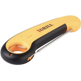Resim Igrıll Waterproof Dijital Sıcaklık Ölçer Gıda Termometresi Turuncu 