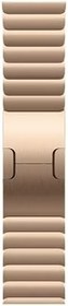 Resim Apple Watch Band - Baklalı Model Bilezik - 46 mm - Altın Rengi - Standart 