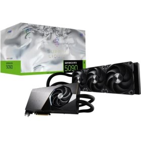 Resim MSI GeForce RTX 5090 32G SUPRIM LIQUID SOC 32GB GDDR7 512 Bit DLSS 4 Sıvı Soğutuculu Gaming (Oyuncu) Ekran Kartı 
