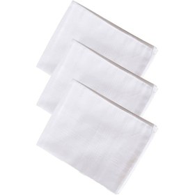 Resim Elif Mira 3 Lü Özel Paket Premium Erkek Mendil Seti %100 Pamuk 42x42 Cm Çok Renkli 
