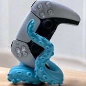 Resim Valyria Ps4/ps5 Uyumlu Konsol Standı Kol Tutucu Stand Joystick Standı 3d Baskı Ahtapot Şeklinde 