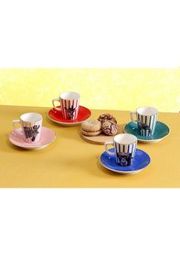 Resim Porland Wild Life Kahve Takımı 8 Parça 04Alm006718 