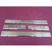 Resim Woc Chrome Dodge Nitro Krom Kapı Eşiği 2007 Sonrası 4 Parça Pasla 