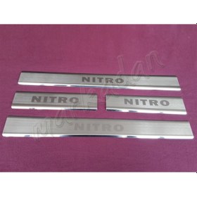 Resim Woc Chrome Dodge Nitro Krom Kapı Eşiği 2007 Sonrası 4 Parça Pasla 