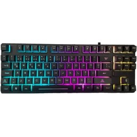 Resim Dexim Dka006 Rgb Işıklı Gaming Oyuncu Tkl Klavye 