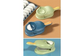 Resim Pratik Hamur Açıcı Mantı Börek Poğaça Hamuru Açma Aparatı Ravioli Mantı Makinesi 