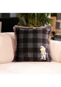 Resim Şövalye Teddy Kadife Yastık Dolgu Boncuk Elyaf Uluslararası Yıkama Ve Solmama Sertifikası Çok Renkli 