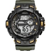 Resim Hanyang Armygreen Altın Smael Erkekler Spor Saatler Lüks Marka Askeri Dijital Saat 50 M Su Geçirmez Yüzme Açık Tırmanma Kol Saati Erkek Masculino (Yurt Dışından) 