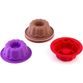 Resim CVS DN 00119 Mini Renkli Kek Kalıbı 6 Adet 