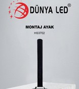 Resim DÜNYA LED Hs.3702 Solar Cadde Armatürü Montaj Ayağı 