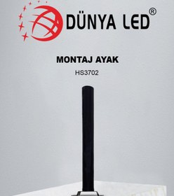 Resim DÜNYA LED Hs.3702 Solar Cadde Armatürü Montaj Ayağı 