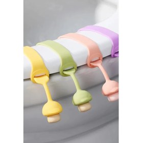 Resim Mezigarc Hijyenik Klozet Kenarı Aparatı 3 Adet Mantar Tasarımlı Klozet Kaldırma Aparatı Pratik Klozet Tutucu 