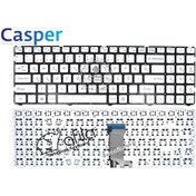 Resim Casper Uyumlu Nirvana C600.7100-4L30T-B Notebook Klavyesi Beyaz Tr 