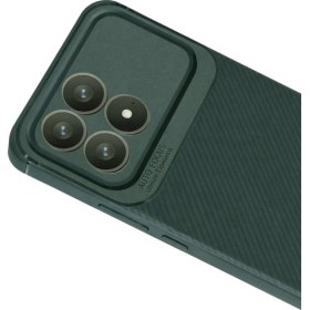 Resim Uravas Store Poco F8 Pro Auto Focus Karbon Kapak - Koyu Yeşil 