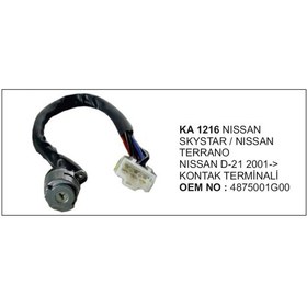 Resim Kontak Termigi Nissan Skystar-Terrano 202001- 504627250 