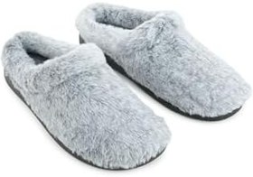 Resim Gezer Kadın Kışlık Peluşlu Tasarım Ev Bahçe Gondol Terlik GT1KZM.16160.00 