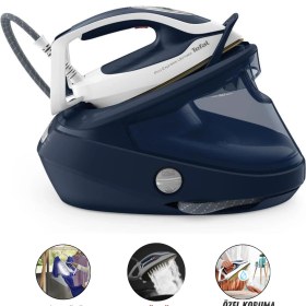 Resim Tefal 8 Bar Yüksek Basınç Teknolojili Premium Buhar Kazanlı Ütü, Dikey Ütüleme, Anti-Kireç Sistemi, Onerous Lambader Hediye 