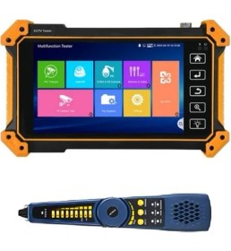 Resim Novacom NVC-MFV56 IP/HD-TVI/CVI/AHD 5.5” Android 10.0 Oled Ekran 1280*720 CCTV Kamera Test Cihazı 