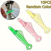 Resim 10 Adet Mini Otomatik İplik Geçiriciler - Dikiş Makineleri için Kendiliğinden İpliği Geçiştiren Araç, Dayanıklı Plastik Ergonomik Tasarım, Çeşitli Renkler (Yeşil, Sarı, Pembe) - Taşınabilir Dikiş ve Örgü Aksesuarları, Dikiş Makinesi Aksesuarları 