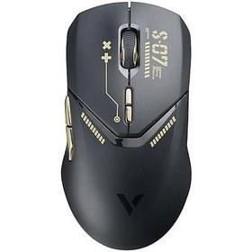 Resim RAPOO 12355 VT9PRO Wired Kablosuz Gaming Mouse Siyah-Altın 