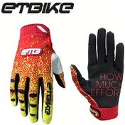 Resim Techbloom Etbıke Bisiklet Ve Motosiklet Eldiveni Orange Red 2xl Pembe Leopar Desenli Nefes Alabilir Mesh Avuç İçi Ayarlanabilir Cırt Cırt 