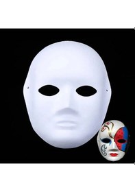 Resim Mey İthalat Boyanabilir Surat Model Maske Lastikli Kendin Tasarla Çocuk 