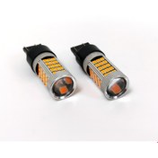 Resim Femex Premium T20 7443 9W Led Ampul Çift Duy Turuncu 2835 Chip Me 