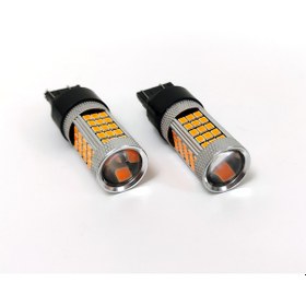 Resim Femex Premium T20 7443 9W Led Ampul Çift Duy Turuncu 2835 Chip Me 