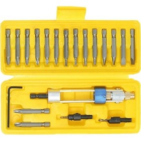 Resim Rox Wood 0119 Pratik Delme Vidalama Kılavuz Bits Seti - 20 Parça 