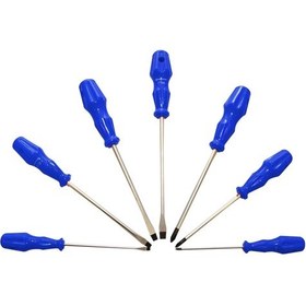 Resim Maxpower Tornavida Seti 7 Parça Düz Yıldız Mavi Renk 